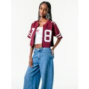 Mississippi State The Zip-Up Cropped Jersey